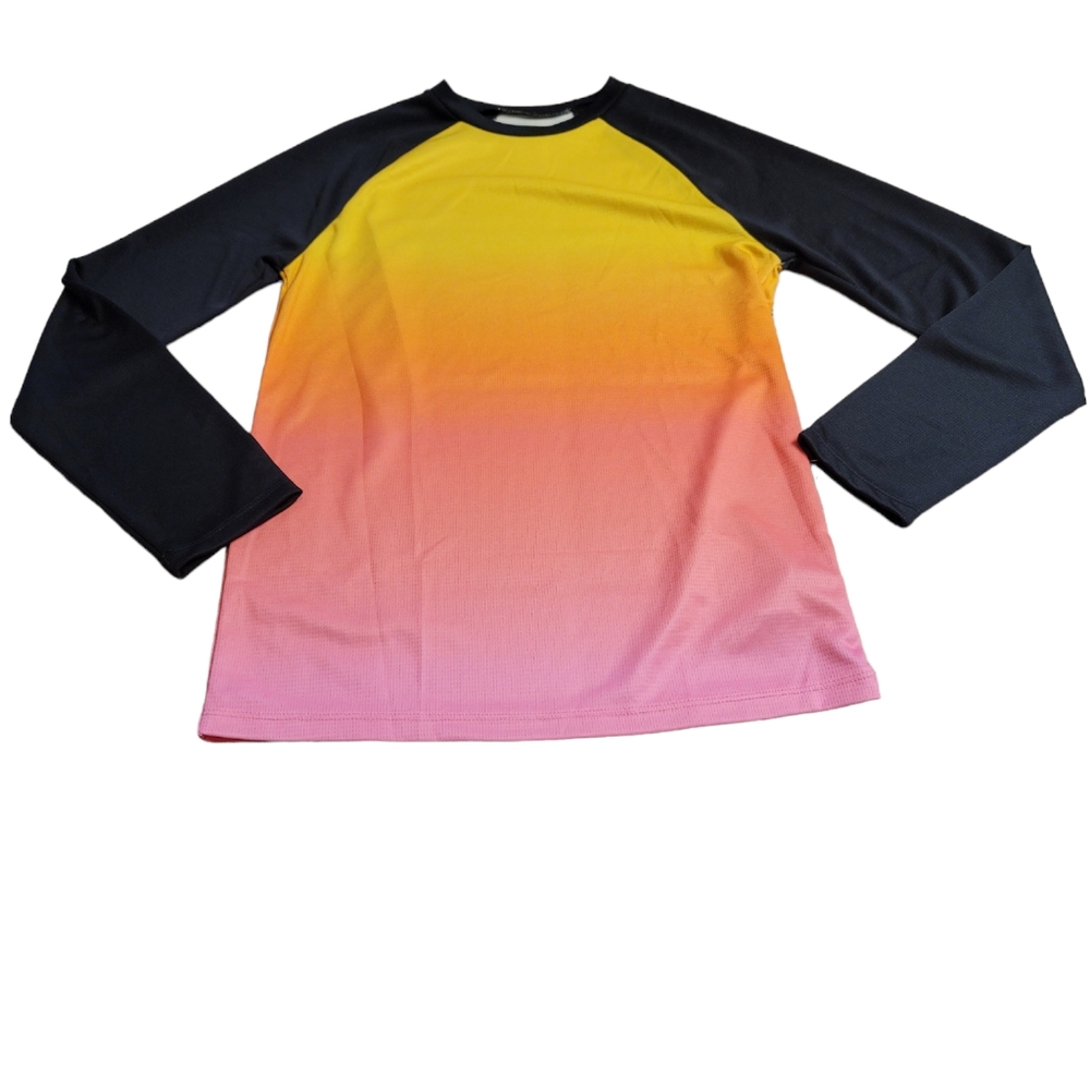 Old Navy Boy's Neon Colors Long Sleeve T-Shirt, New Without Tags